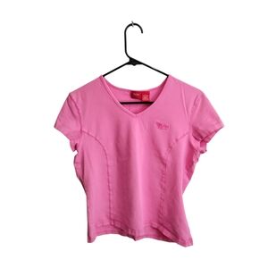 VTG Y2K Mossimo Bold Pink Women's Short Sleeve Tee